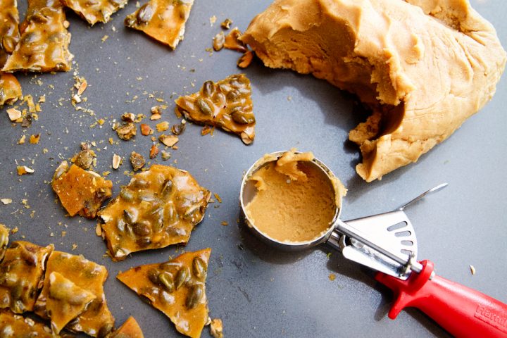 Peanut Butter Brittle Cookies