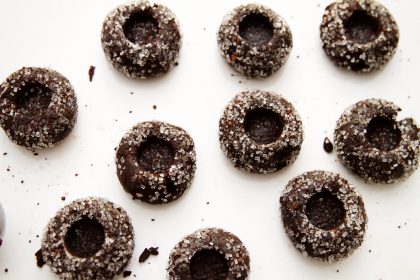 Chocolate Espresso Thumbprints