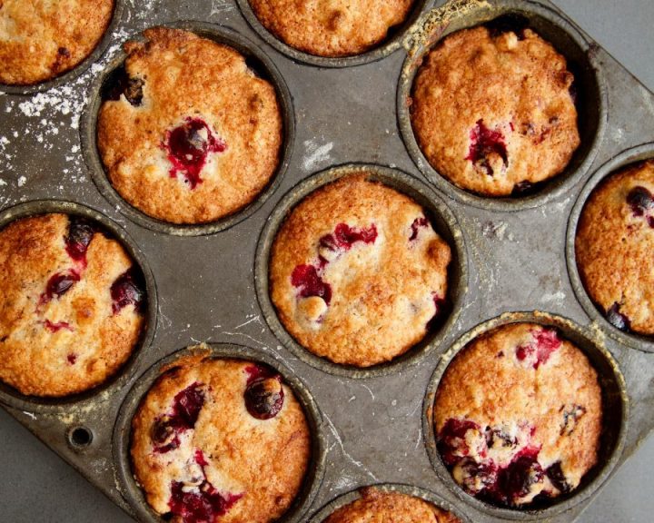 Healthy Cranberry Friands
