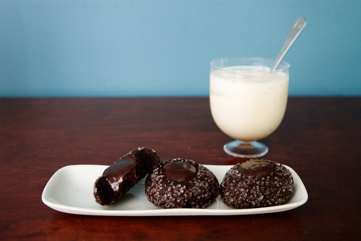 Chocolate Espresso Thumbprints