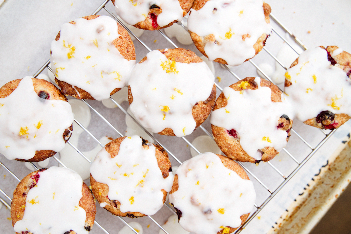 Healthy Cranberry Friands