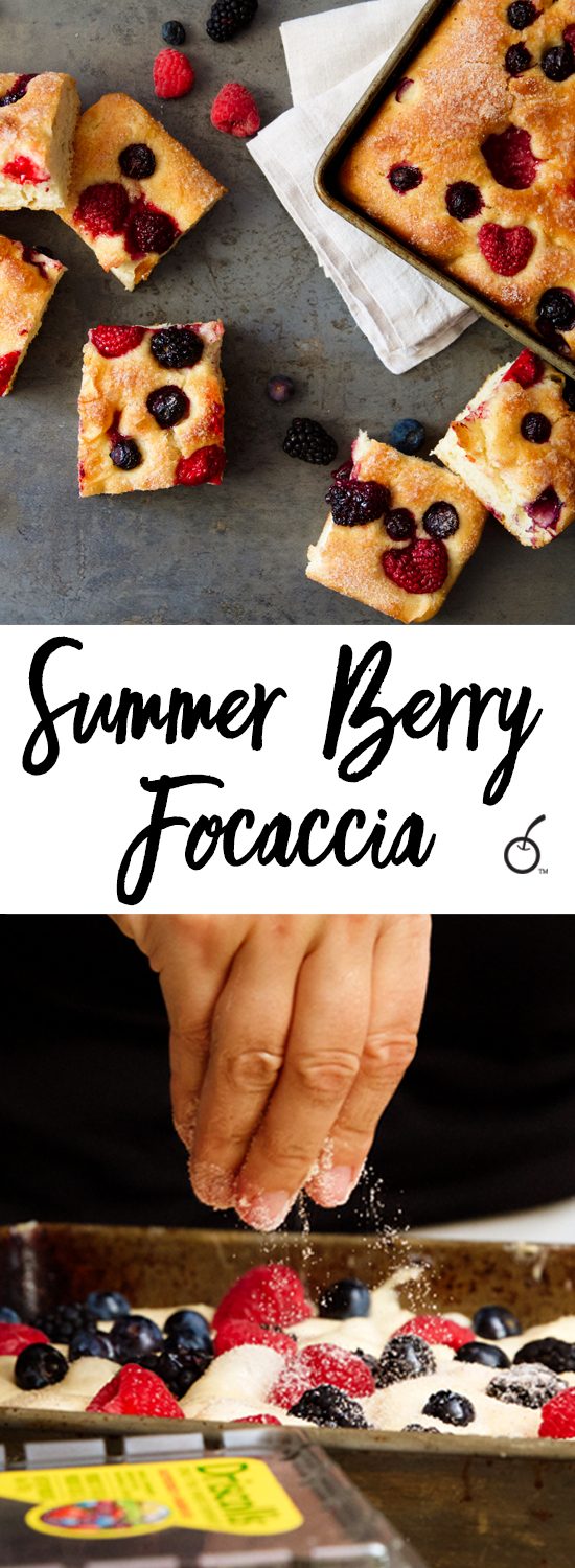 Summer Berry Focaccia