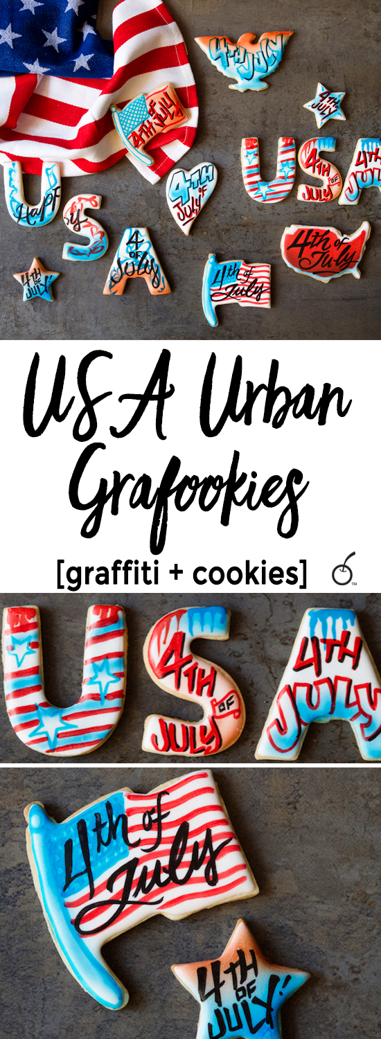 Fourth of July Eye Candy, USA Grafookies