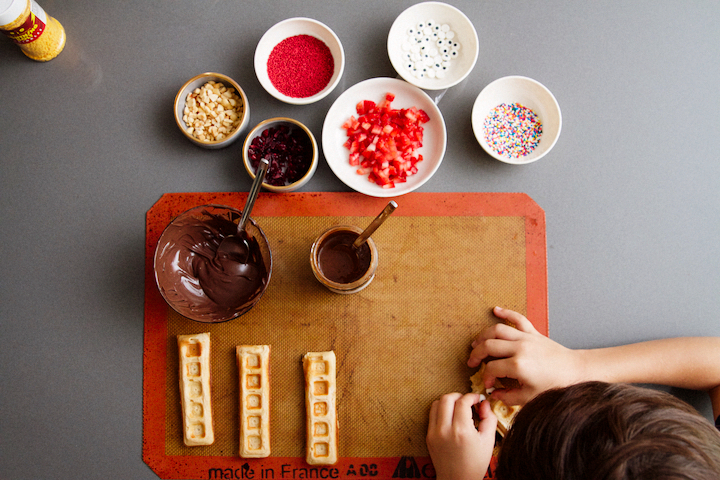 Waffle dudes (and ladies, and kids)