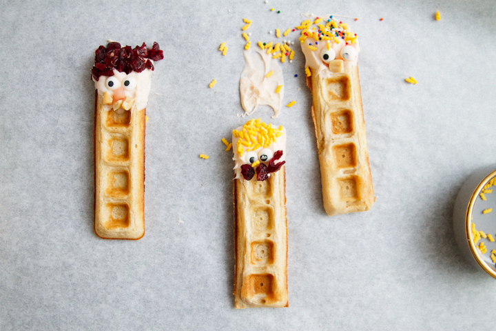 Waffle dudes (and ladies, and kids)