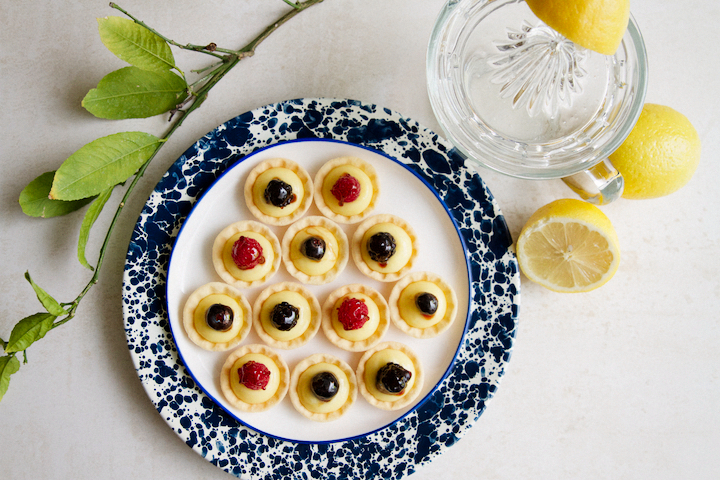 Berry Lemon Tarts