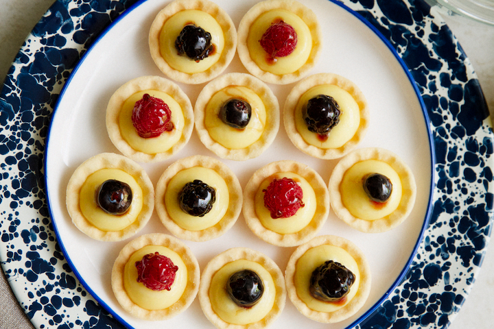 Berry Lemon Tarts