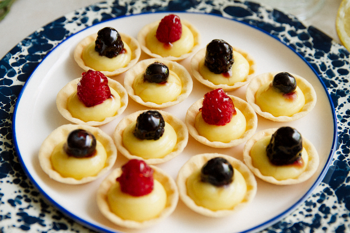 Berry Lemon Tarts