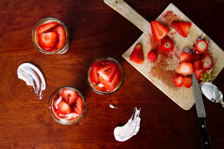 Summer Strawberry Mousse