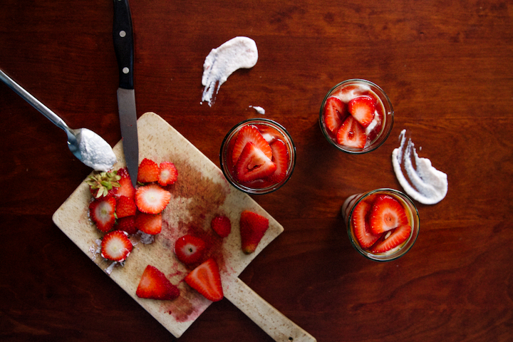 Summer Strawberry Mousse