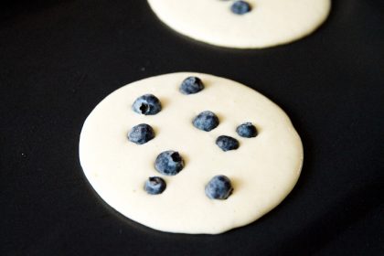 Blueberry Ricotta Pancakes