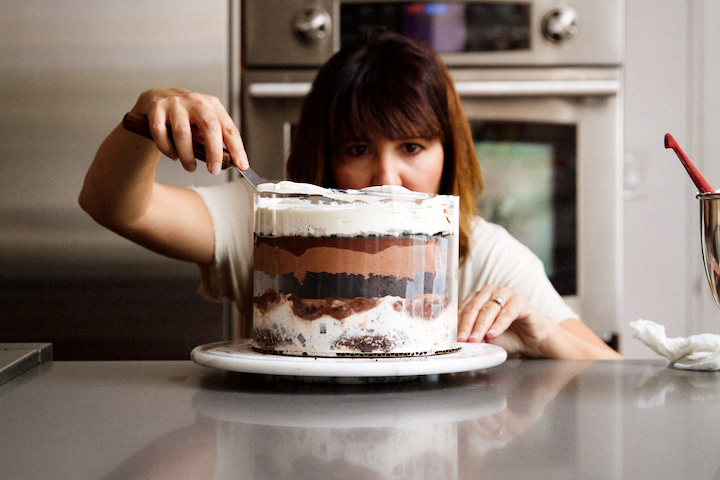 Chocolate Fudge Ice Cream Cake