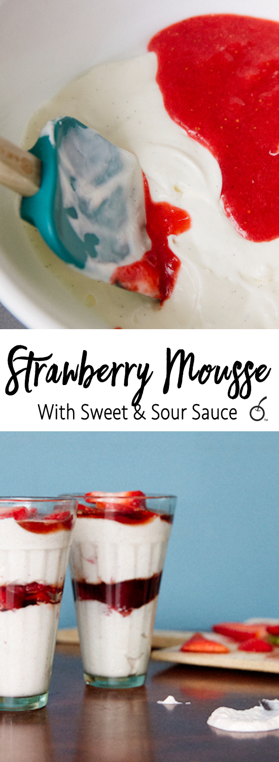 Summer Strawberry Mousse