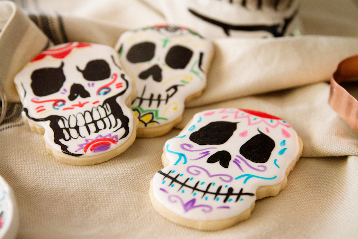 Día De Los Muertos Sugar Cookie Skulls