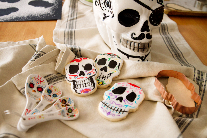 Día De Los Muertos Sugar Cookie Skulls