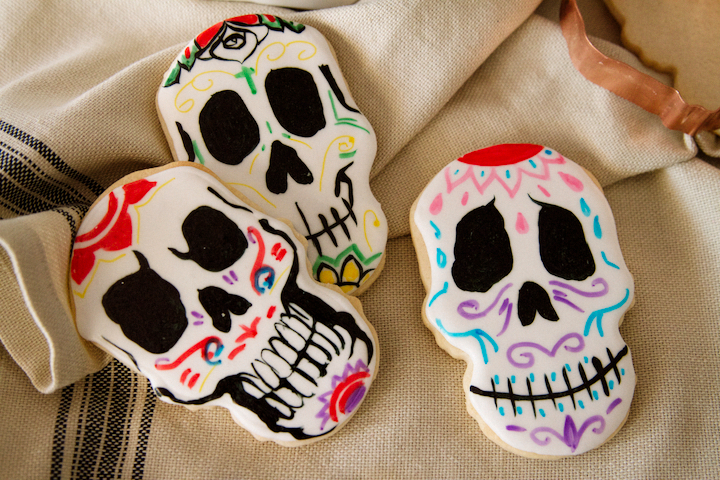 Día De Los Muertos Sugar Cookie Skulls