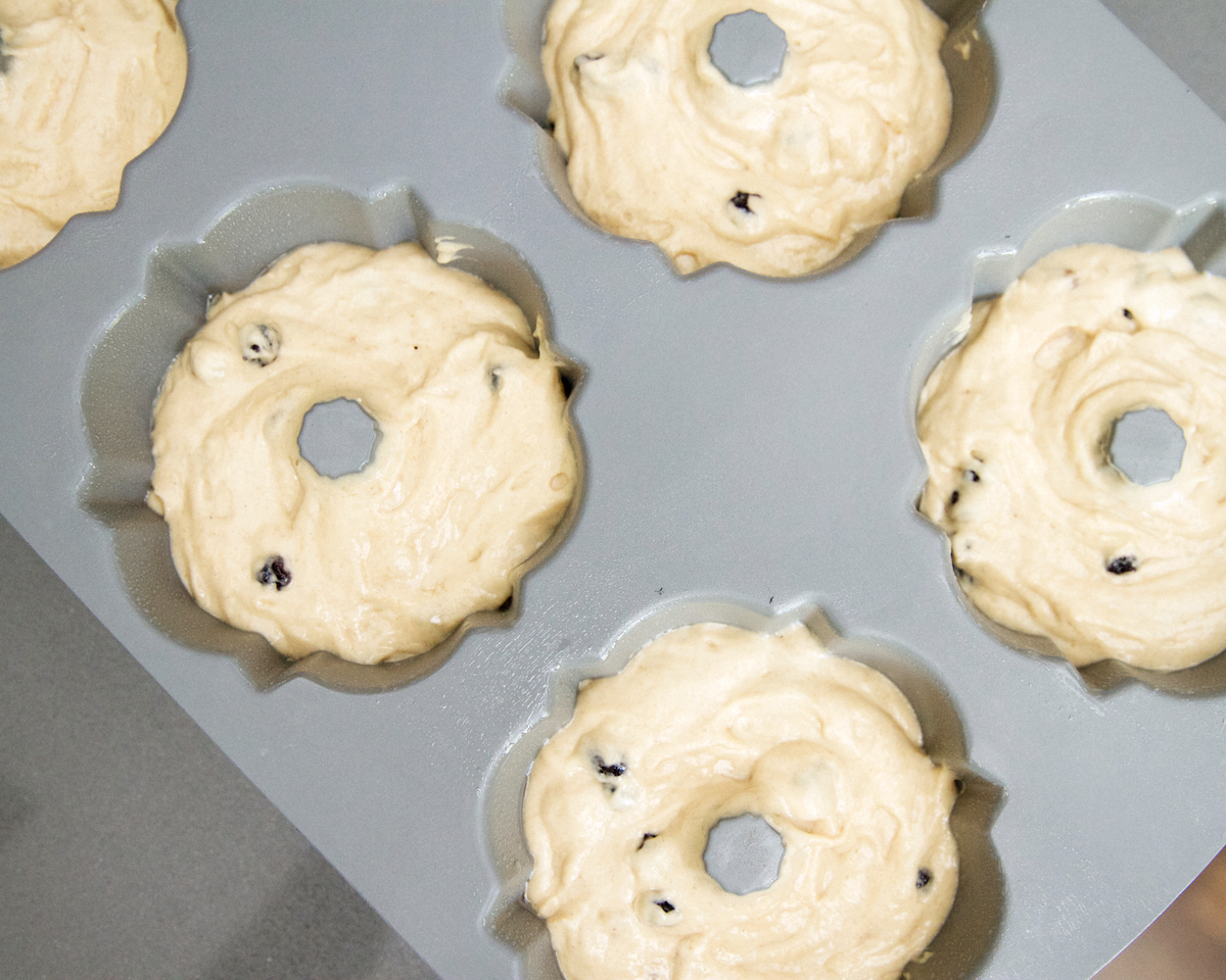 Blueberry Bundt Cakes