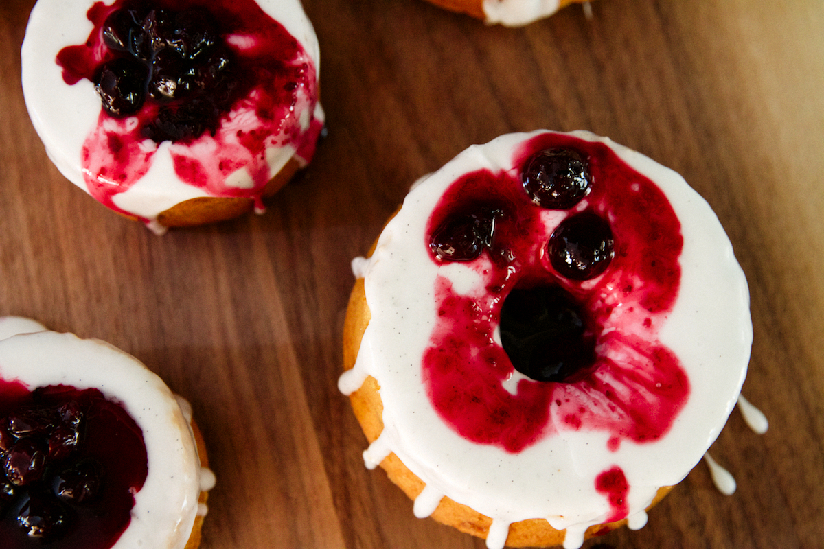 Blueberry Bundt Cakes