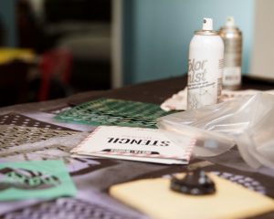 Easy Stencil Cookies