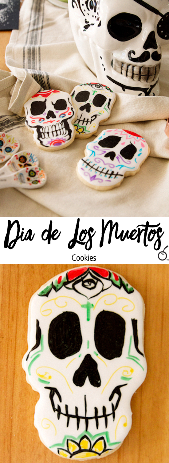 Día De Los Muertos Sugar Cookie Skulls