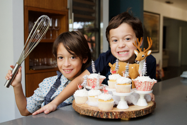 Easy Winter Wonderland Cupcakes