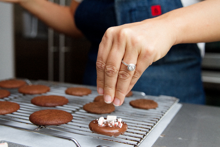 Chocolate Peppermint Cookies