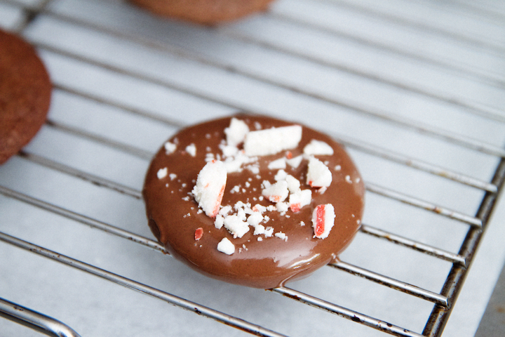 Chocolate Peppermint Cookies