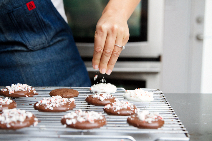 Chocolate Peppermint Cookies