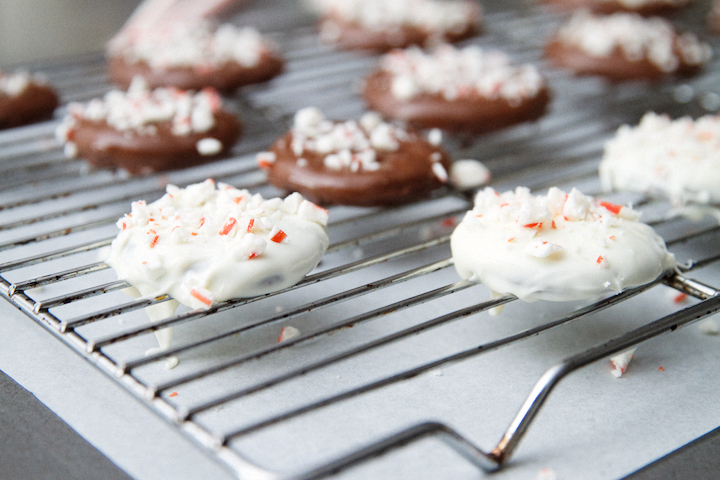 Chocolate Peppermint Cookies