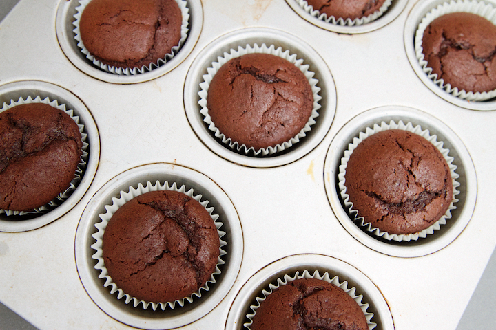 Chocolate Cheesecake Cupcakes