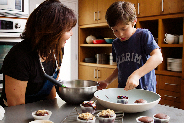 Chocolate Cheesecake Cupcakes