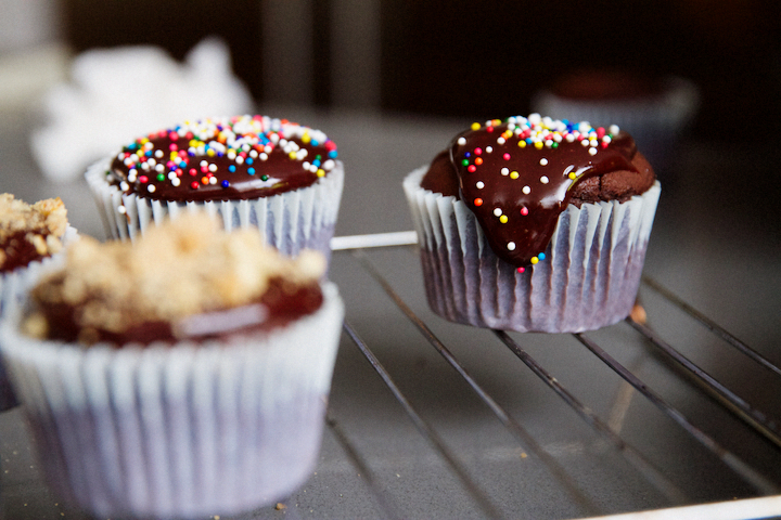 Chocolate Cheesecake Cupcakes