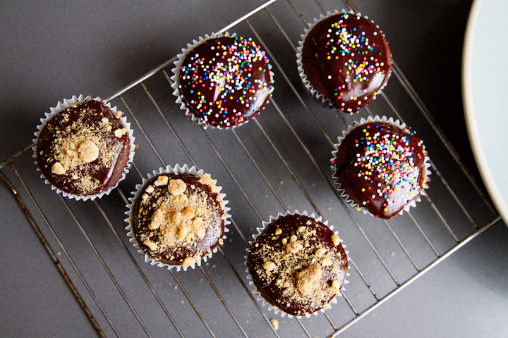 Chocolate Cheesecake Cupcakes