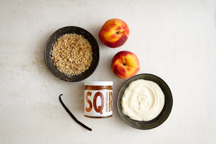 Peaches-n-Cream Thumbprint Cookies