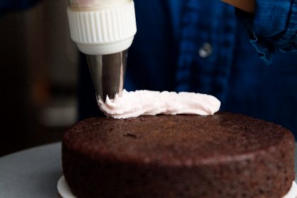 Double Chocolate Naked Cake
