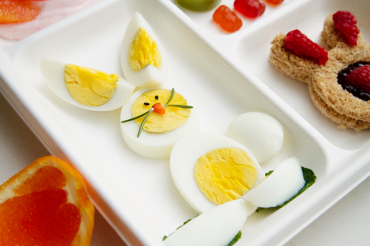 Easter Bunny Bento Breakfast