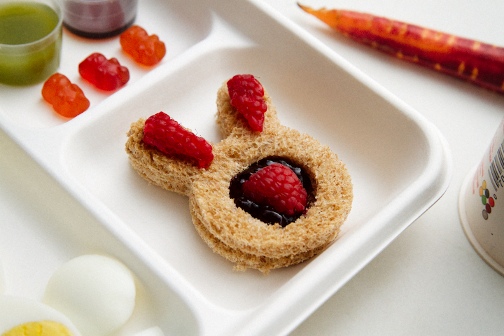 Easter Bunny Bento Breakfast