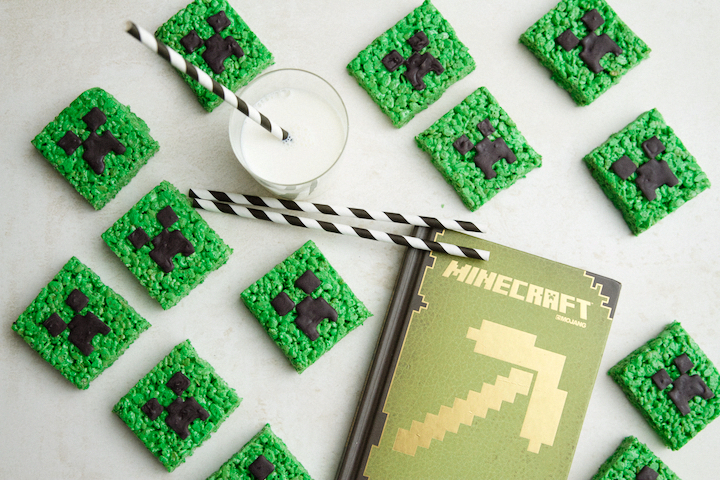 Minecraft Rice Crispy Treats | emancipeia