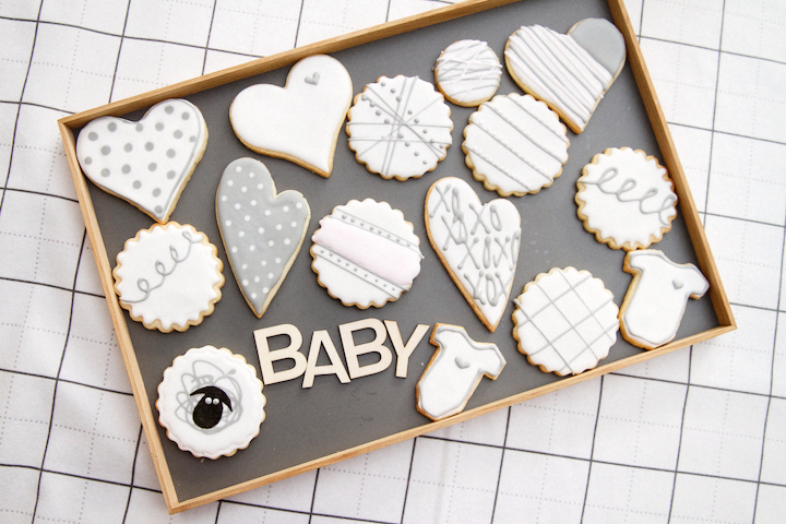 Baby Shower Sugar Cookies