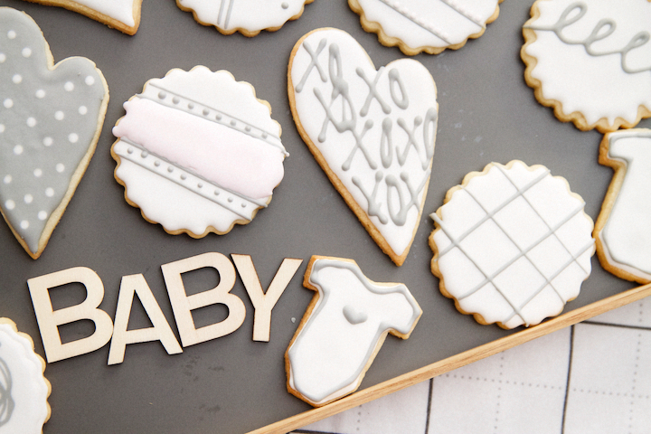 Baby Shower Sugar Cookies