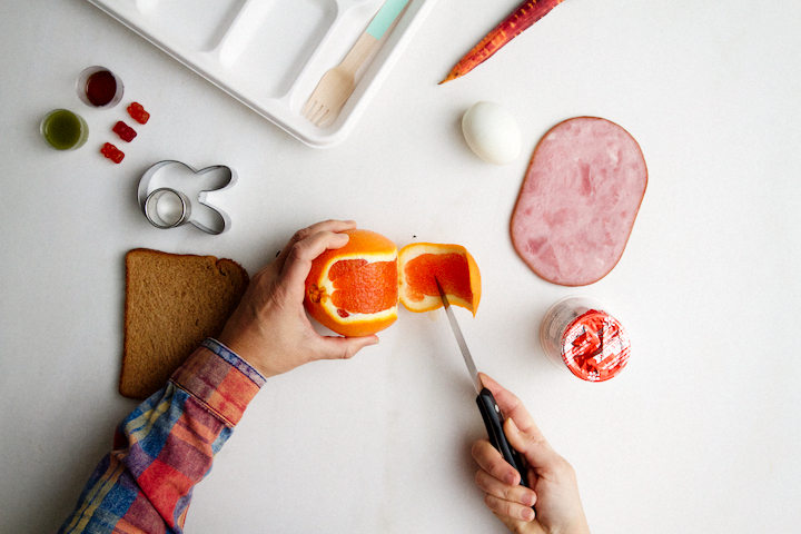 Easter Bunny Bento Breakfast