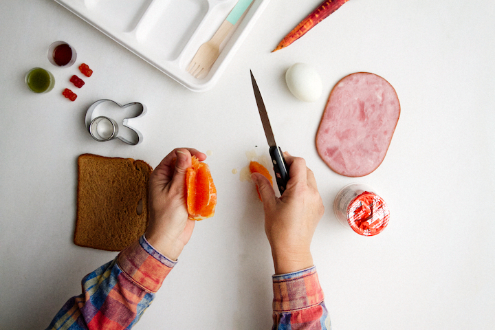 Easter Bunny Bento Breakfast