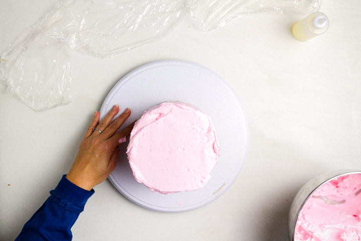 Strawberry Lemonade Bunny Cake