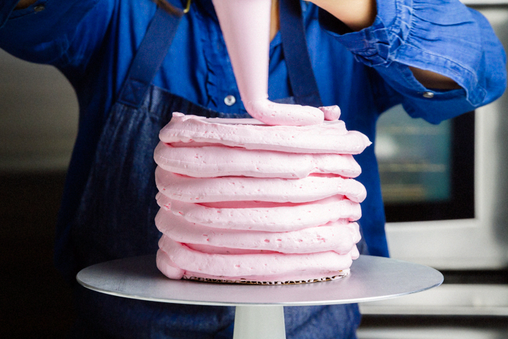 Strawberry Lemonade Bunny Cake