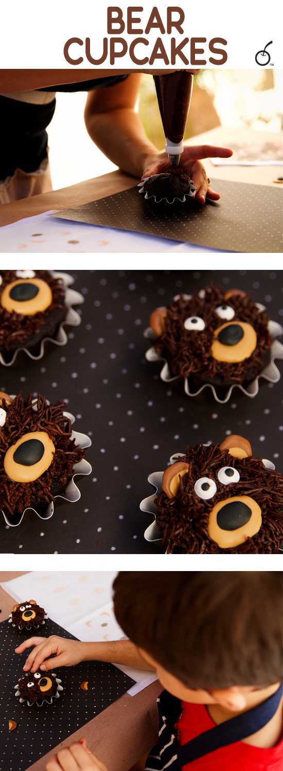 Bear cupcakes