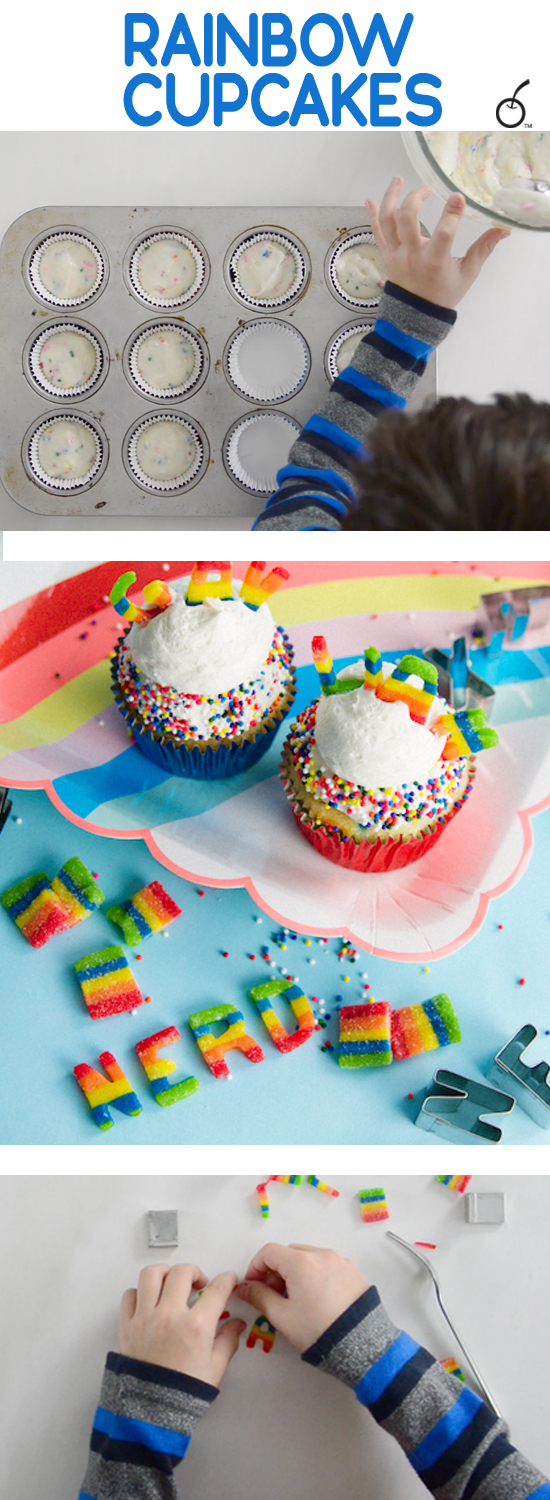 Rainbow Cupcakes