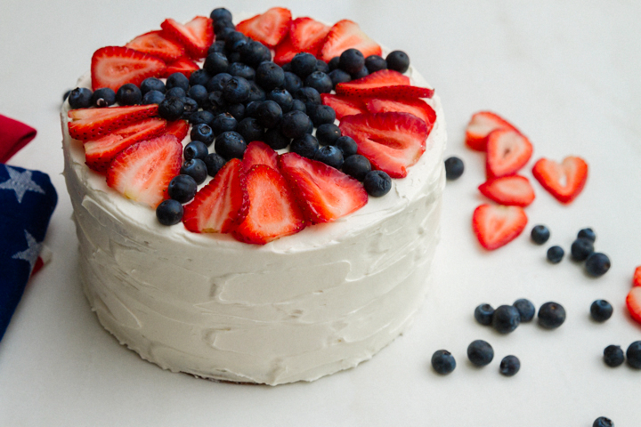 Blue Ribbon Strawberry Cake Recipe - Creations by Kara