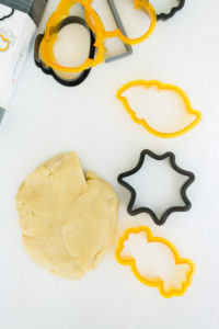 Spider + Cobweb Sugar Cookies