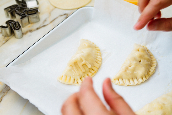 Poke the hand pie with a knife