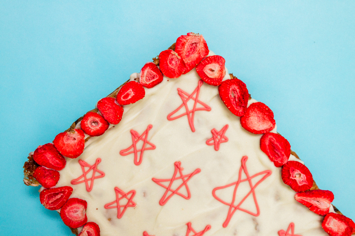 Strawberry Cornflake Bars